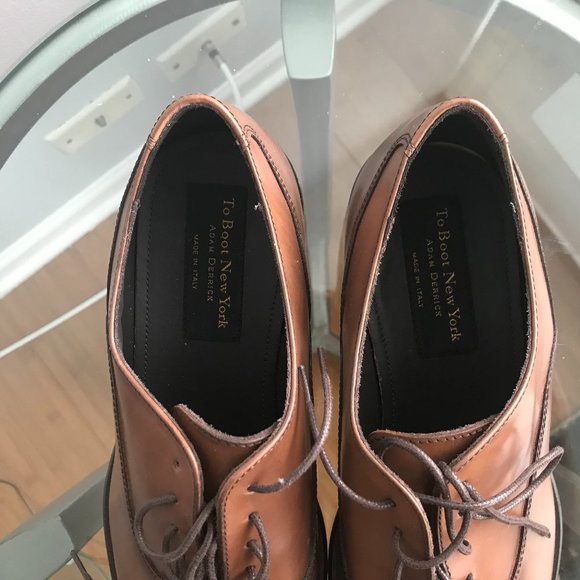 TO BOOT NEW YORK Firenza Cap Toe Leather Oxford - Picture 5 of 5